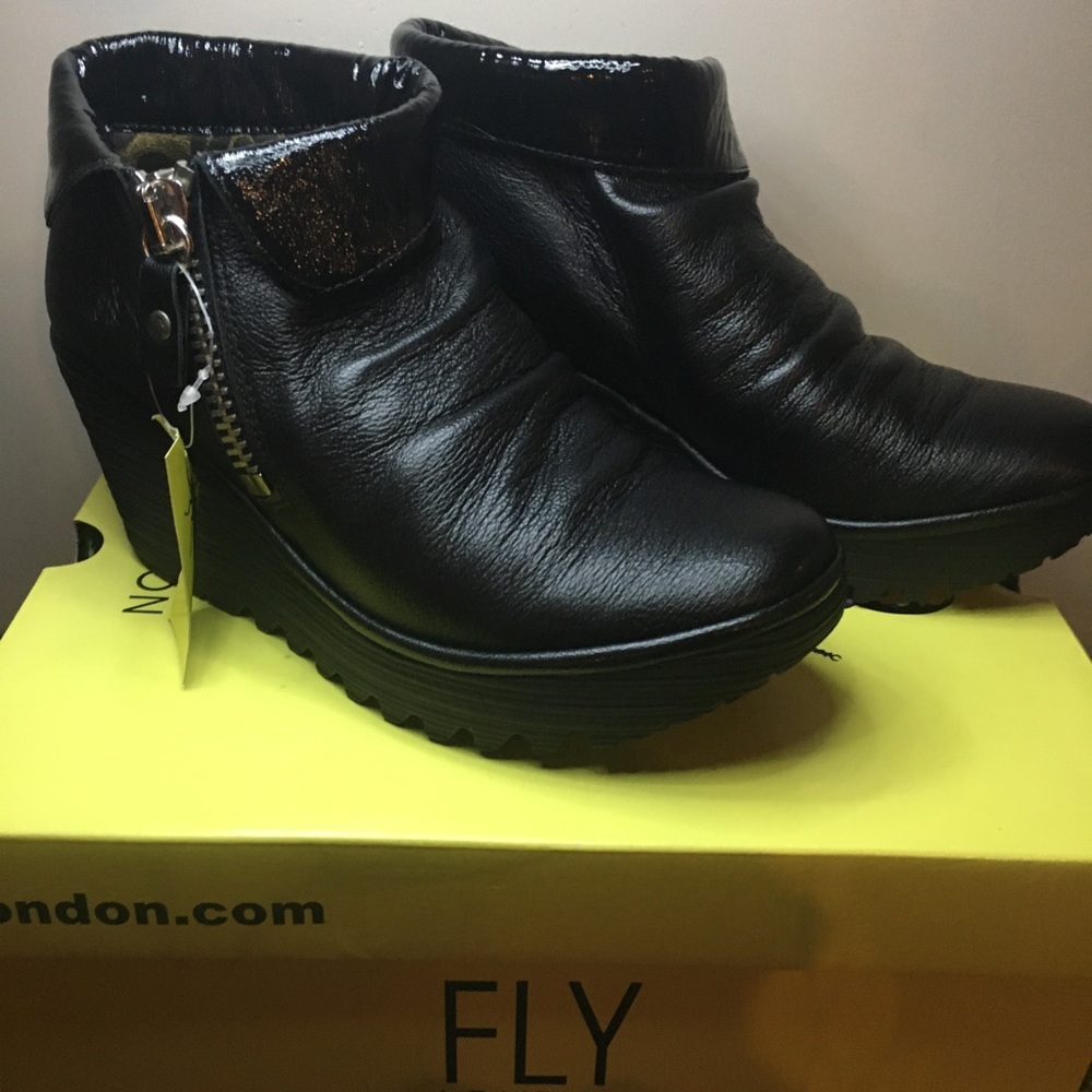 Fly London Black Boots